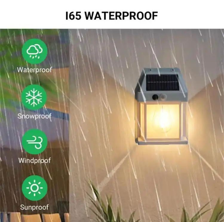 LED Solar Wall Lamp Outdoor & Waterproof