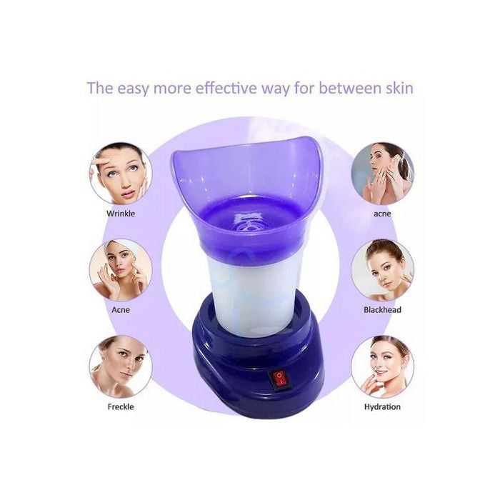 2 in 1, Facial Steamer & Inhaler Machine For block Nose and Facial Usage