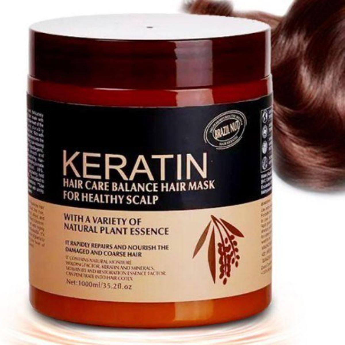 500MLKeratin Hair Mask, Hair Treatment Straightener